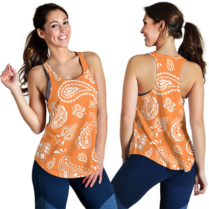Women's Racerback Tank - Orange