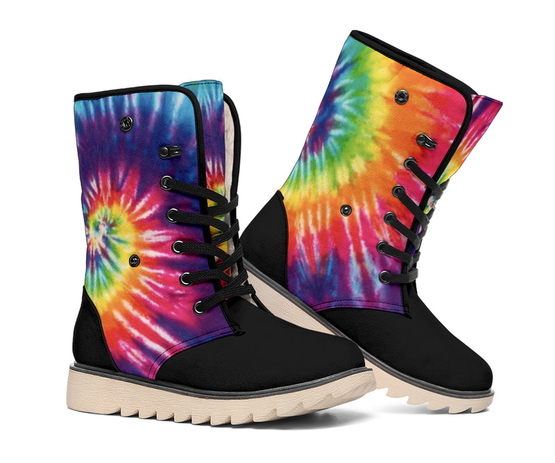 Women's Winter Boots - Tye Dye 4