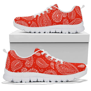 Low Top Sneaker - Red Heart White Sole