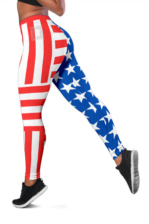 Women's Leggings - Stars and Stripes