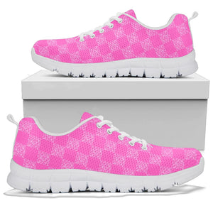 Low Top Sneaker - Pink CheckerBoard