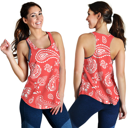 Women's Racerback Tank - Coral