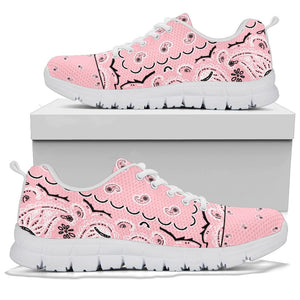Low Top Sneaker - Strawberry Creme on White