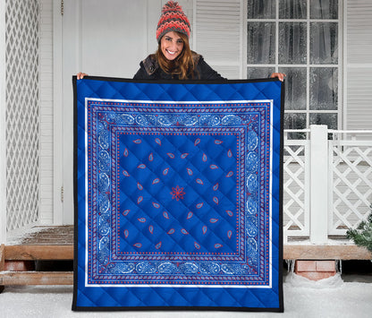 Quilt 4 Red White Blue Bandana Quilt
