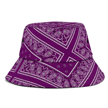 Wild Plum Bandana Bucket Hat