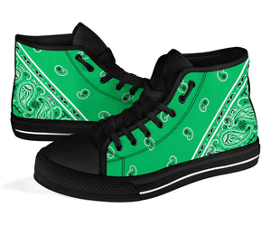 High Tops - Green OG Bandana