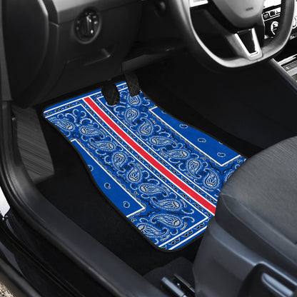 Dual Cobalt OG Bandana  Redline Car Mats