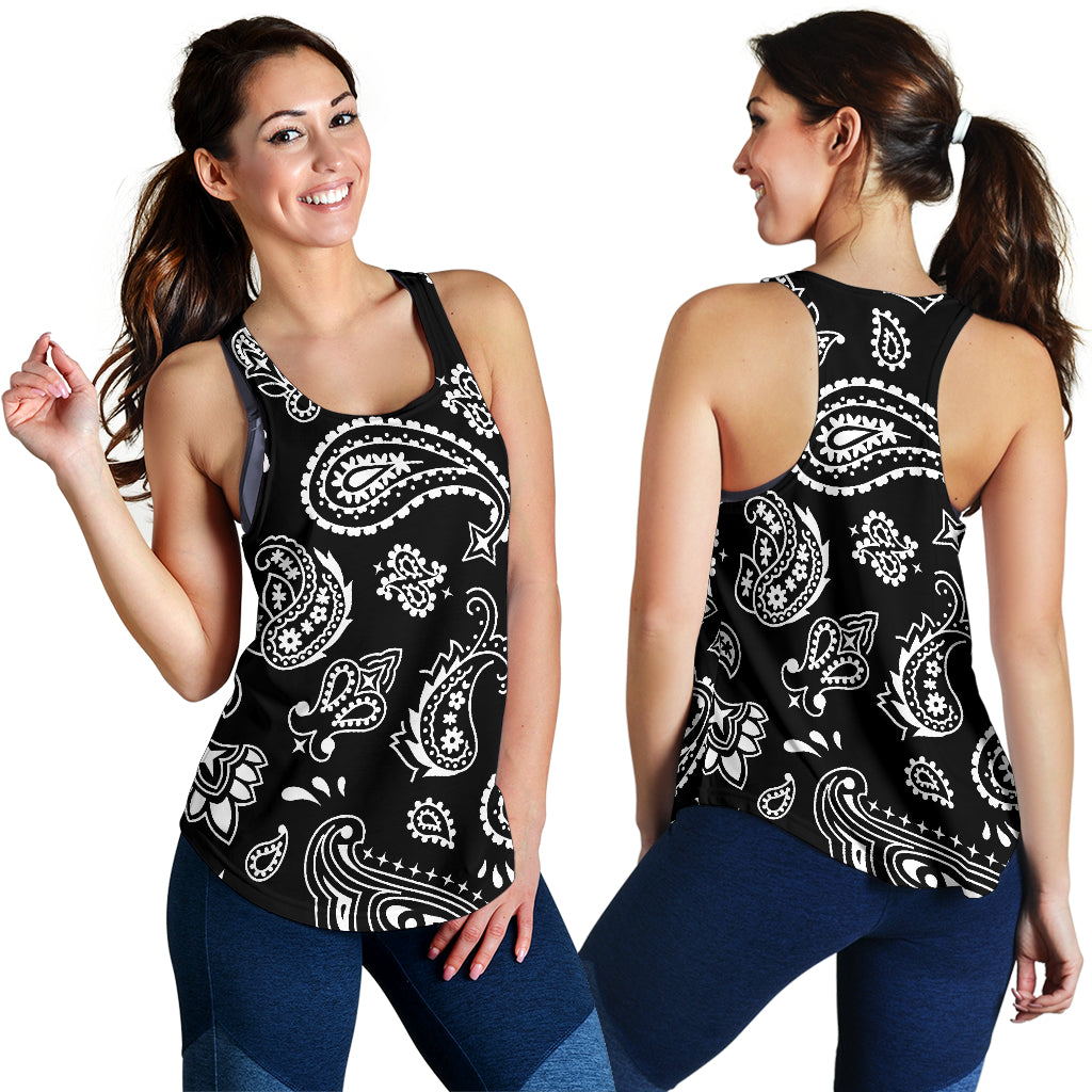 Women's Racerback Tank - Black