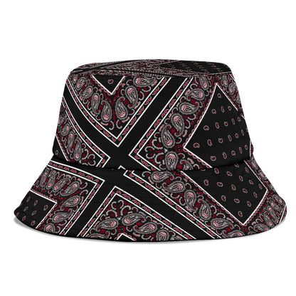 Wicked Black Bandana Bucket Hat