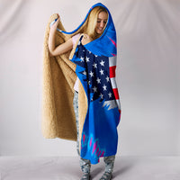 Ultimate American Eagle Hooded Blanket
