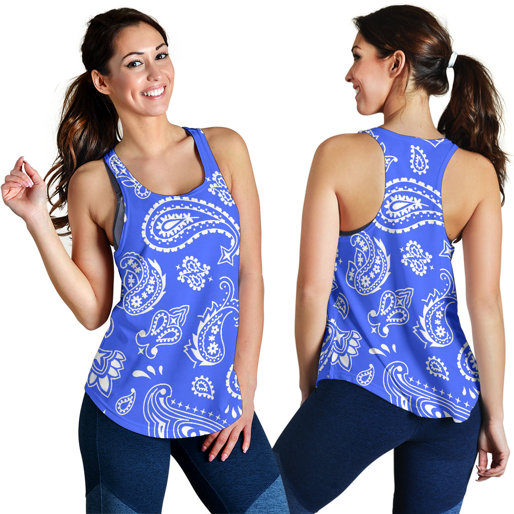 Women's Racerback Tank - Royal Blue