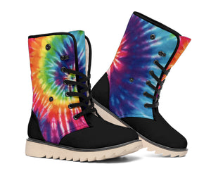 Women's Winter Boots - Tye Dye Black Toe