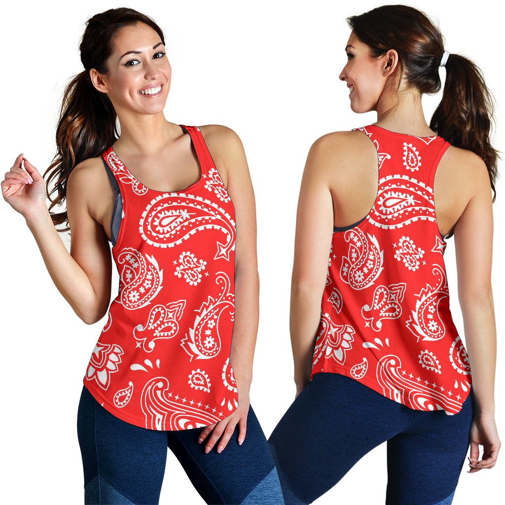 Women's Racerback Tank - Red