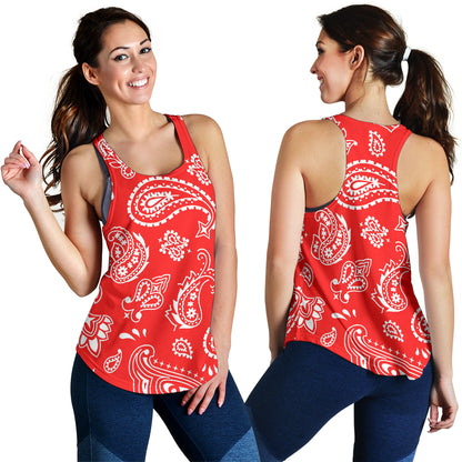 Women's Racerback Tank - Red