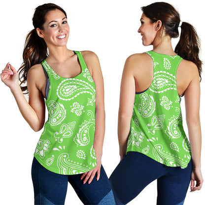 Women's Racerback Tank - Grass