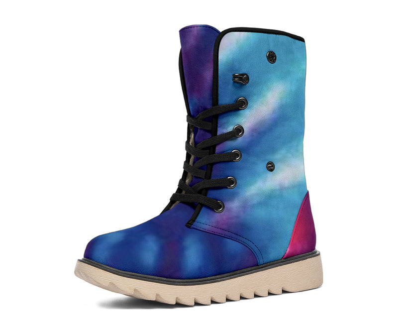 Women's Winter Boots - Tye Dye