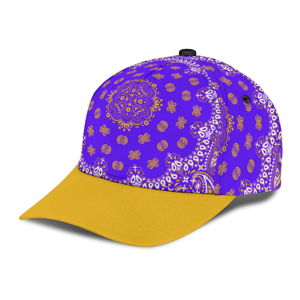 Classic Cap 2 - Gold on Violet Gold Bill