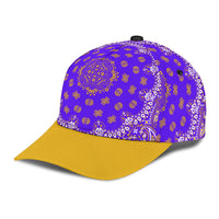 Classic Cap 2 - Gold on Violet Gold Bill