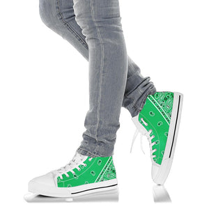 High Tops - Green OG Bandana