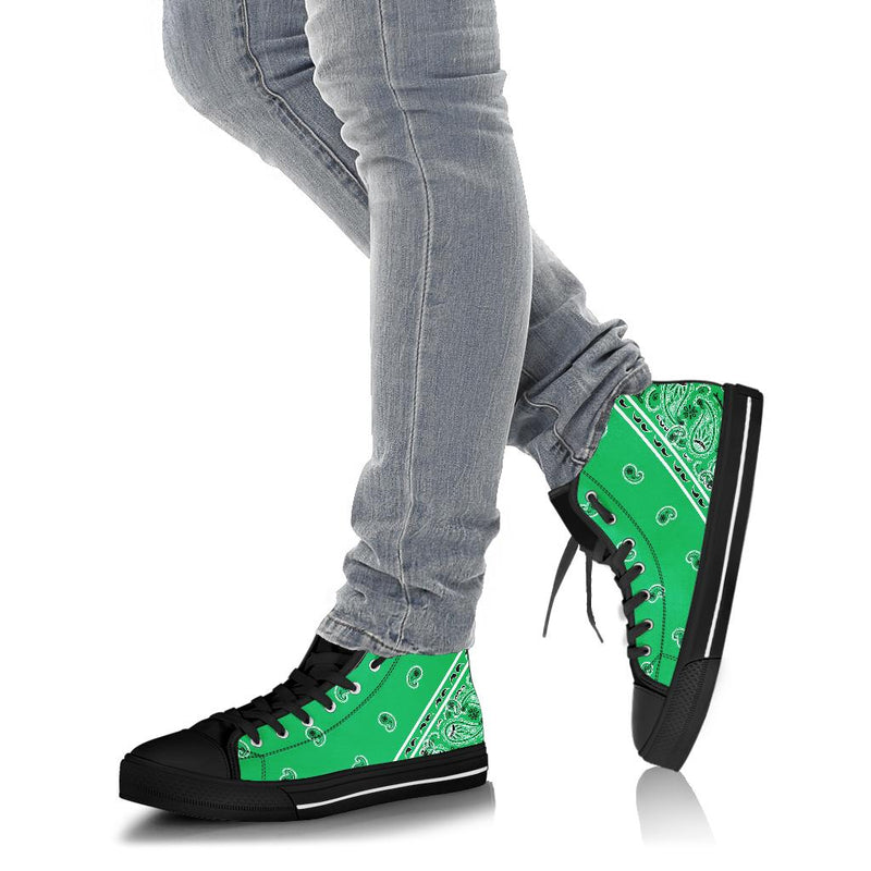 High Tops - Green OG Bandana