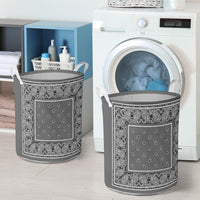 Laundry Hamper - Gray Original Bandana