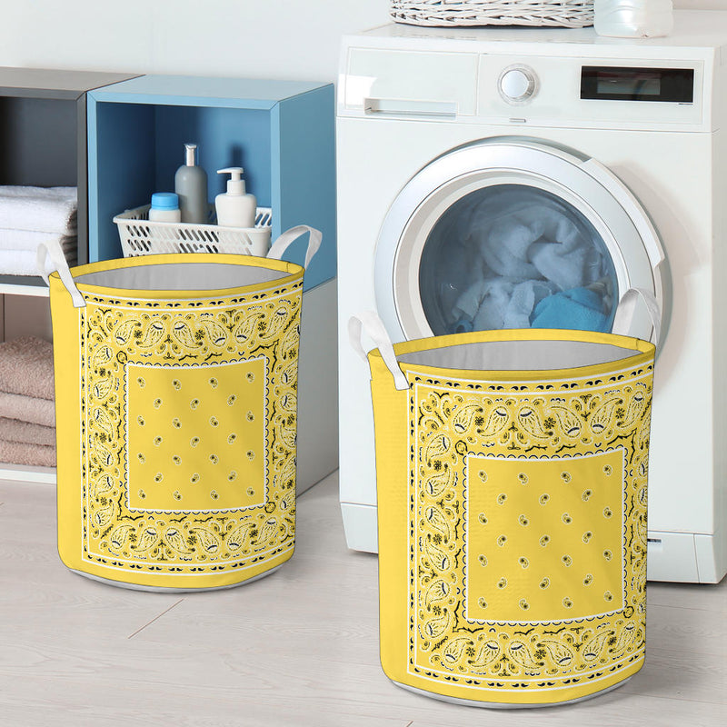 Laundry Hamper - Yellow Original Bandana