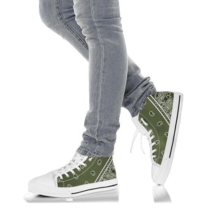 High Tops - Army Green OG Bandana