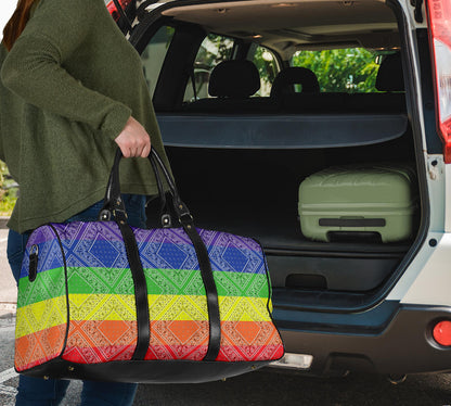 Rainbow Bandana Travel Bag
