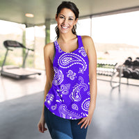 Women's Racerback Tank - Violet