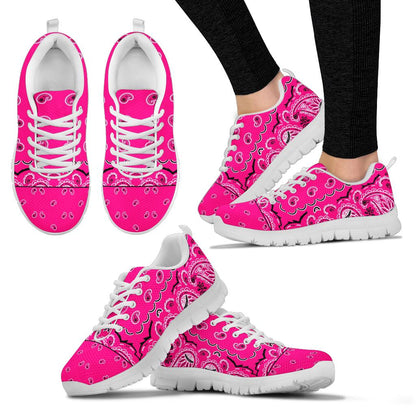 Low Top Sneaker - Abruptly Pink on White