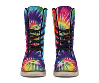 Women's Winter Boots - Tye Dye 3