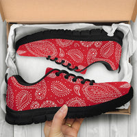 Low Top Sneaker - Red Heart Black Sole