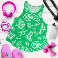 Women's Racerback Tank - Green