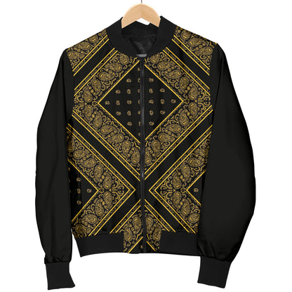 Men's Yellow X Bomber Jacket 1