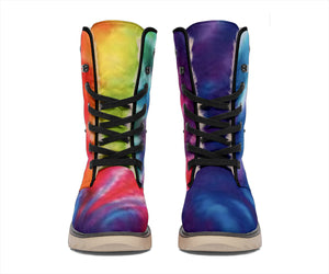 Women's Winter Boots - Tye Dye