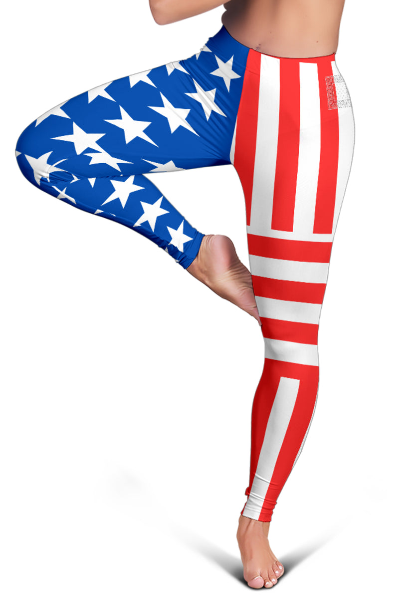 Women's Leggings - Stars and Stripes