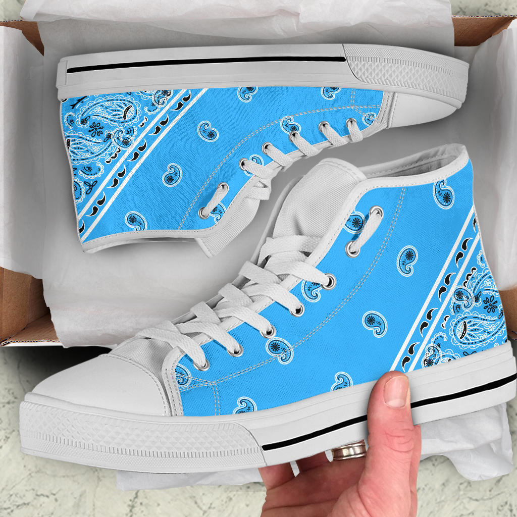 High Tops - Light Blue OG Bandana