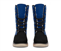 Women's Winter Boots - Bandana3 Navy and Black