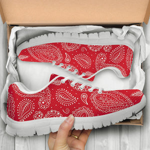 Low Top Sneaker - Red Heart White Sole