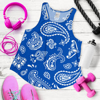 Women's RacerBack Tank - Cobalt Blue