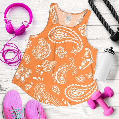 Women's Racerback Tank - Orange