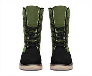 Women's Winter Boots - B3 Army Green & Black