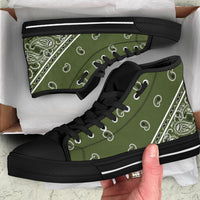 High Tops - Army Green OG Bandana