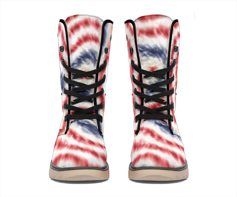 Women's Winter Boots - Tye Dye RWBlue