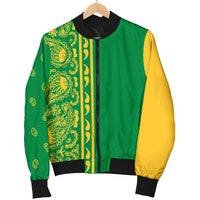 Men's Asymmetrical Green and Gold 1