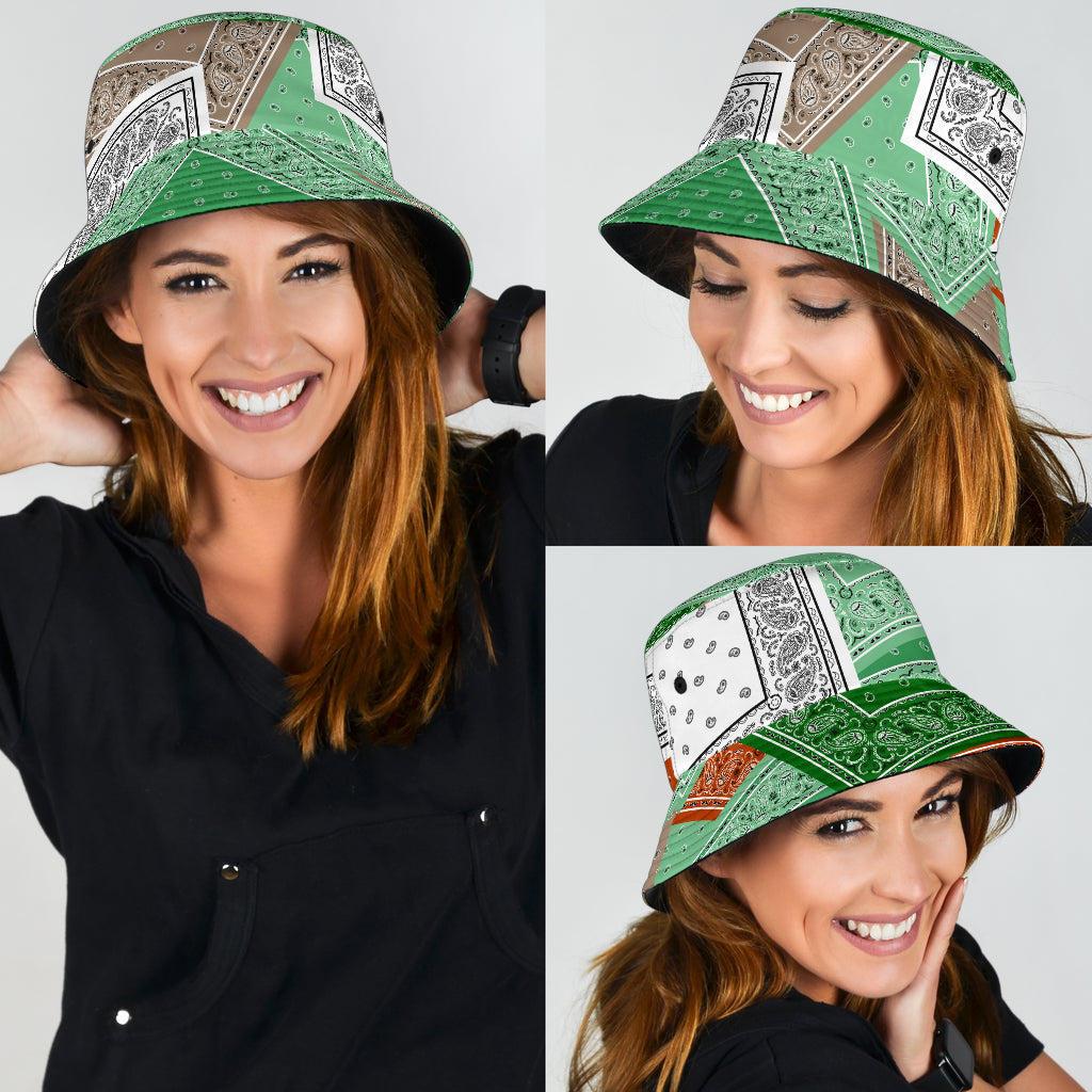 Mix Up Bandana Bucket Hat