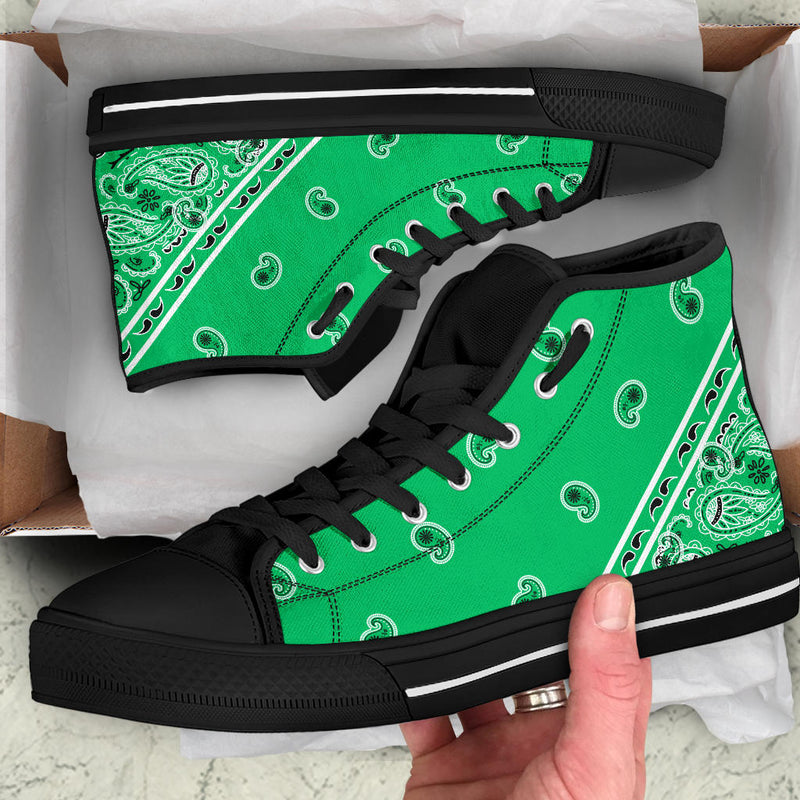 High Tops - Green OG Bandana