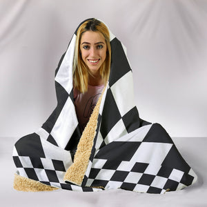 Ultimate Checkered Hooded Blanket