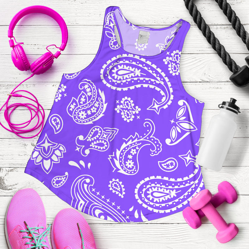 Women's Racerback Tank - Purple