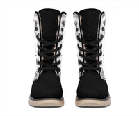 Women's Winter Boots - B3 Black and White